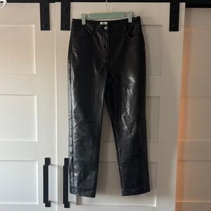 Aritzia Wilfred leather pants